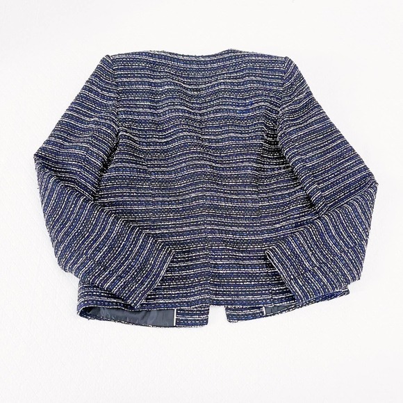 Karl Lagerfeld Woven 1-Button Blazer SZ8 Mint - Picture 7 of 8
